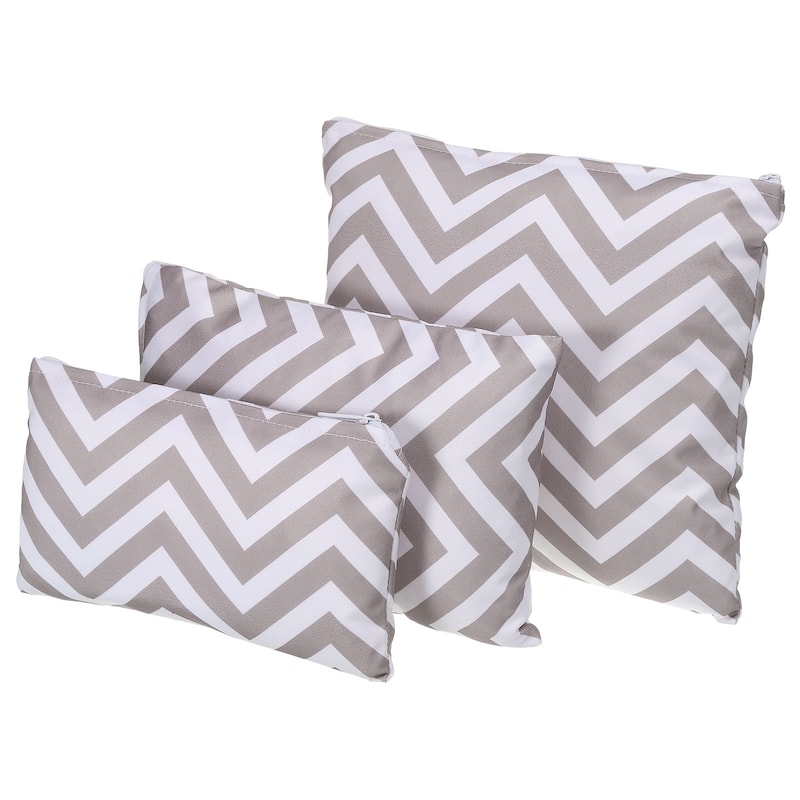Reusable Washable Polyester Snack Bag Sandwich Bag 3 Sizes, White