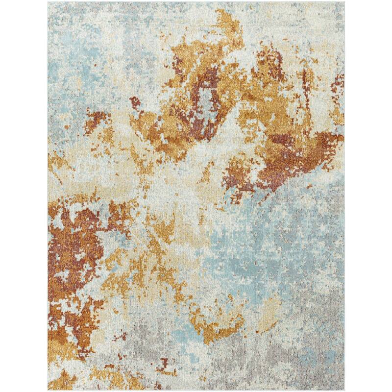 Michele Indoor / Outdoor Abstract Industrial Area Rug