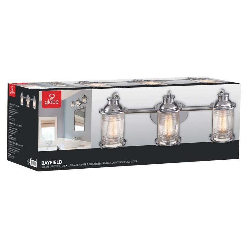 Globe Electric Melo 3 Light 24" Wide Vanity Light
