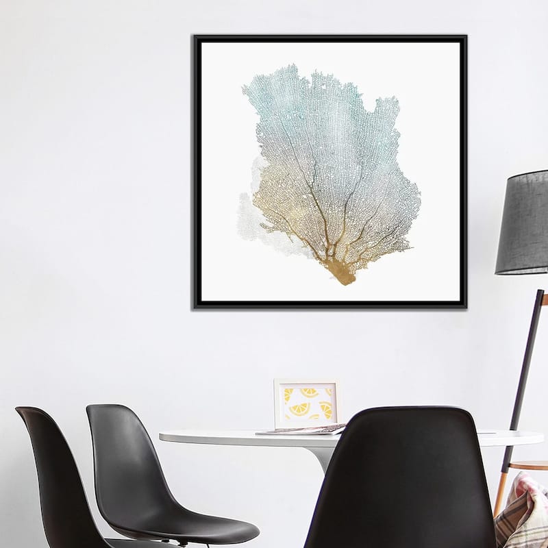 iCanvas "Delicate Coral I" by Isabelle Z Framed Canvas Print