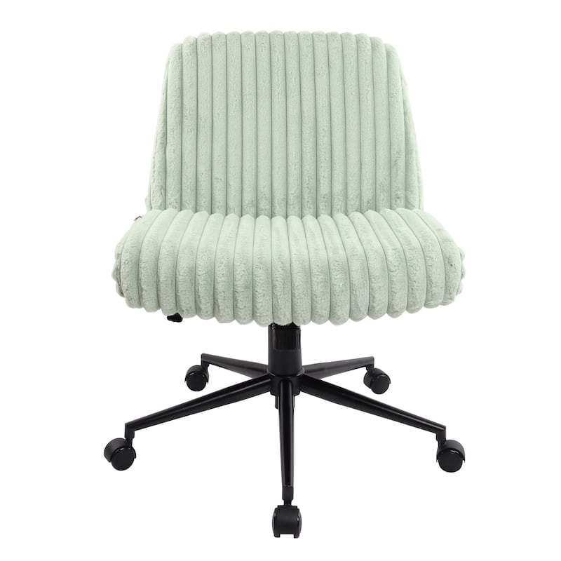 Modern Designs Plush Swivel Chair for Criss-Cross Seating