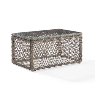 Crosley Granite Bay Wicker Outdoor Coffee Table