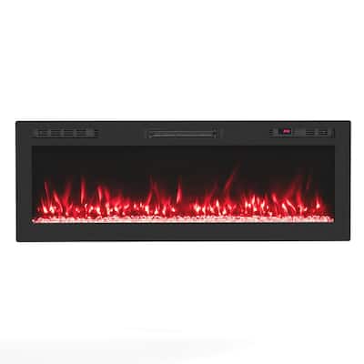 Costway 50" Smart WiFi Electric Fireplace Work with Alexa & Google - See Details