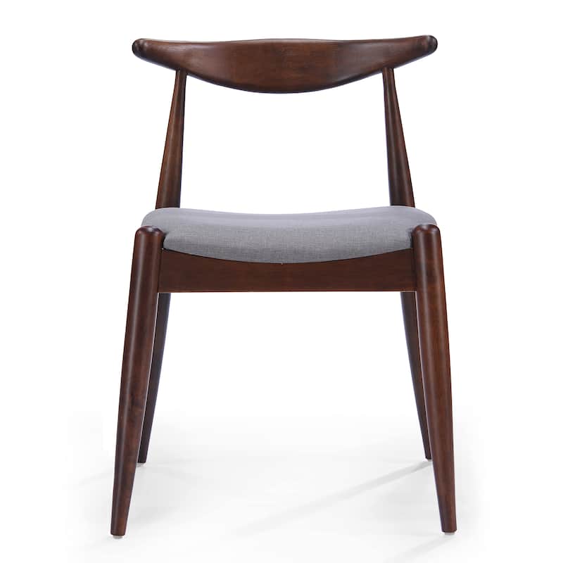 Francie Mid-Century Modern Dining Chairs (Set of 2) by Christopher Knight Home - 20.50" W x 20.25" L x 29.75" H