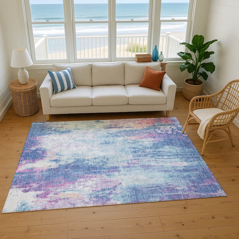 Premium Washable Super Soft Abstract Modern Mayfield Rug