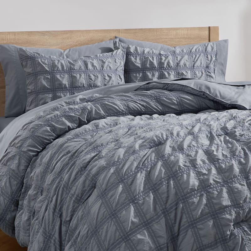 Empyrean Modern Comforter Seer Sucker