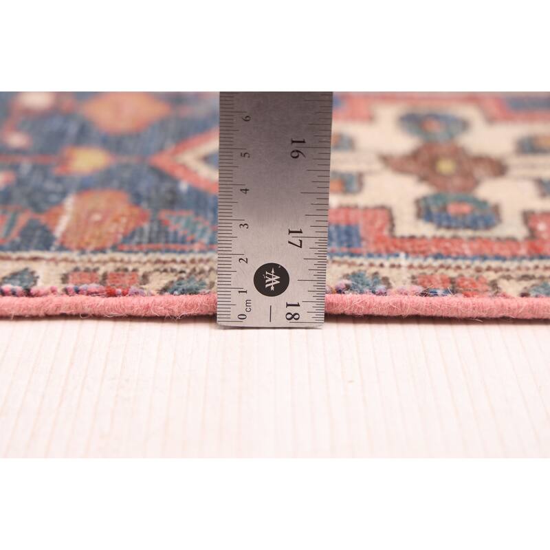 ECARPETGALLERY Hand-knotted Antalya Vintage Red Wool Rug - 4'7 x 6'4