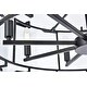 preview thumbnail 6 of 5, Elegant Lighting Monaco Collection 1211 Pendant Lamp with Flat Black Matte Finish