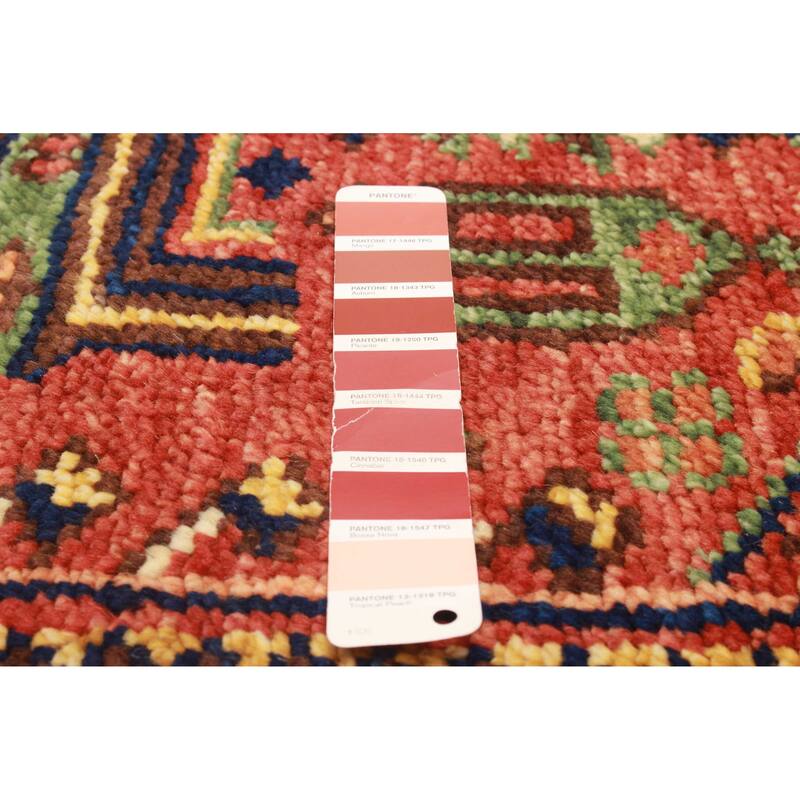 ECARPETGALLERY Hand-knotted Jules Serapi Red Wool Rug - 5'0 x 8'0