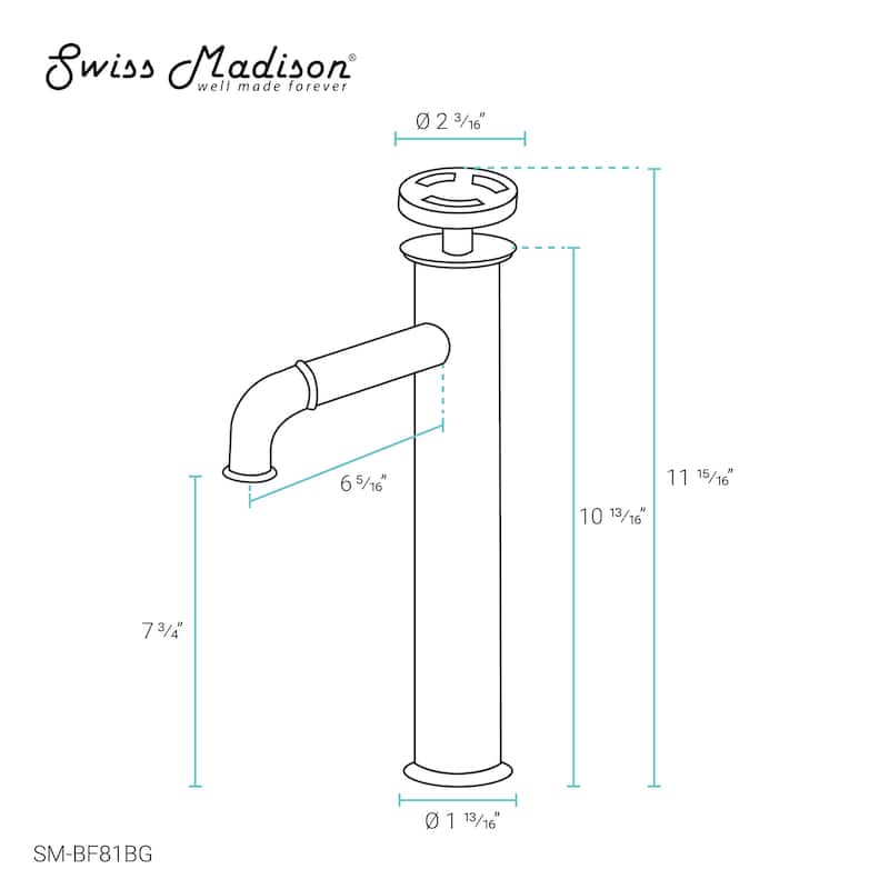 Avallon 12 Single Handle, Bathroom Faucet