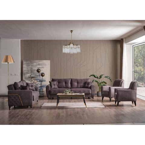 Niyaz 2-Piece Living room Set 1 Sofa and 1 Chair