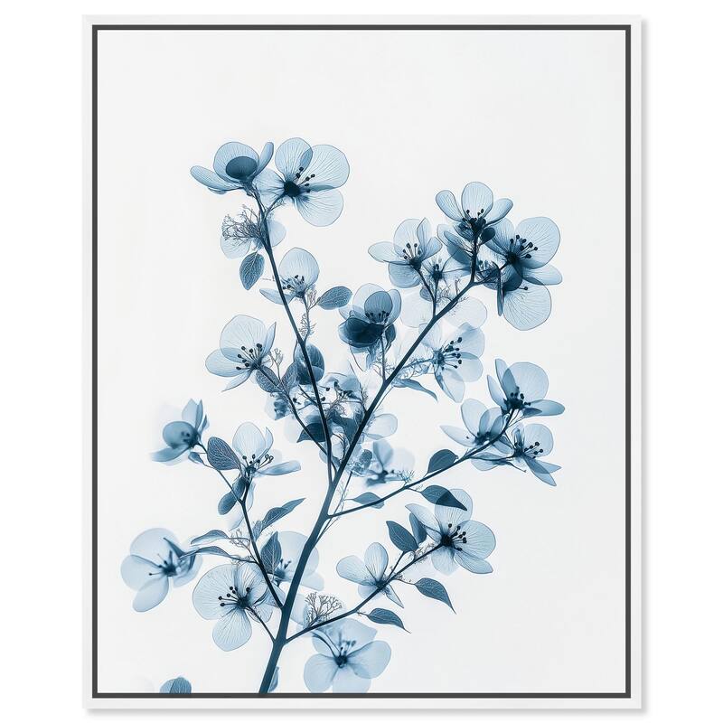 Lucent Bloom I Canvas by Art Remedy - White - 24" x 30"