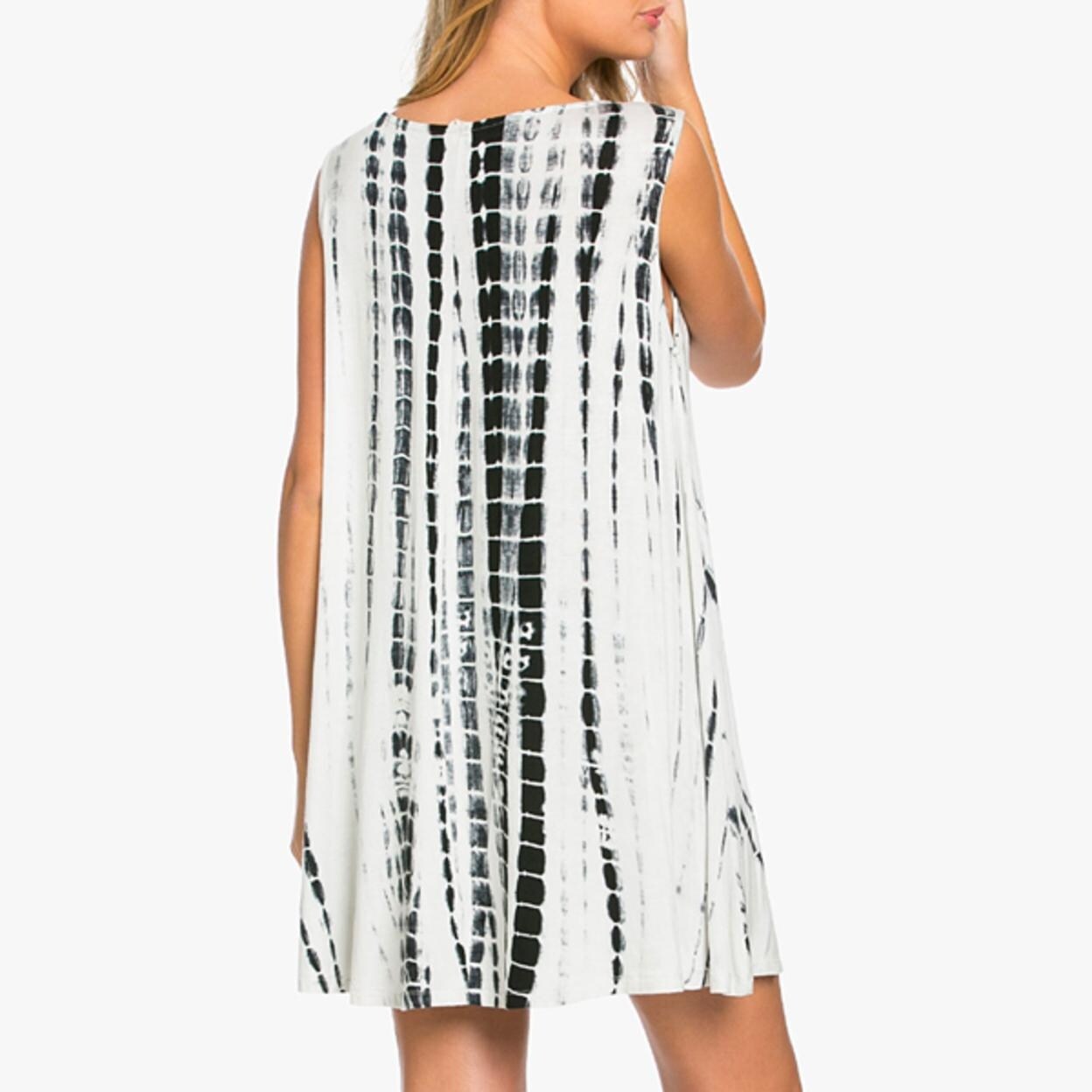 Shop Summer Rain Tie Dye Tunic Dress Overstock 26564699