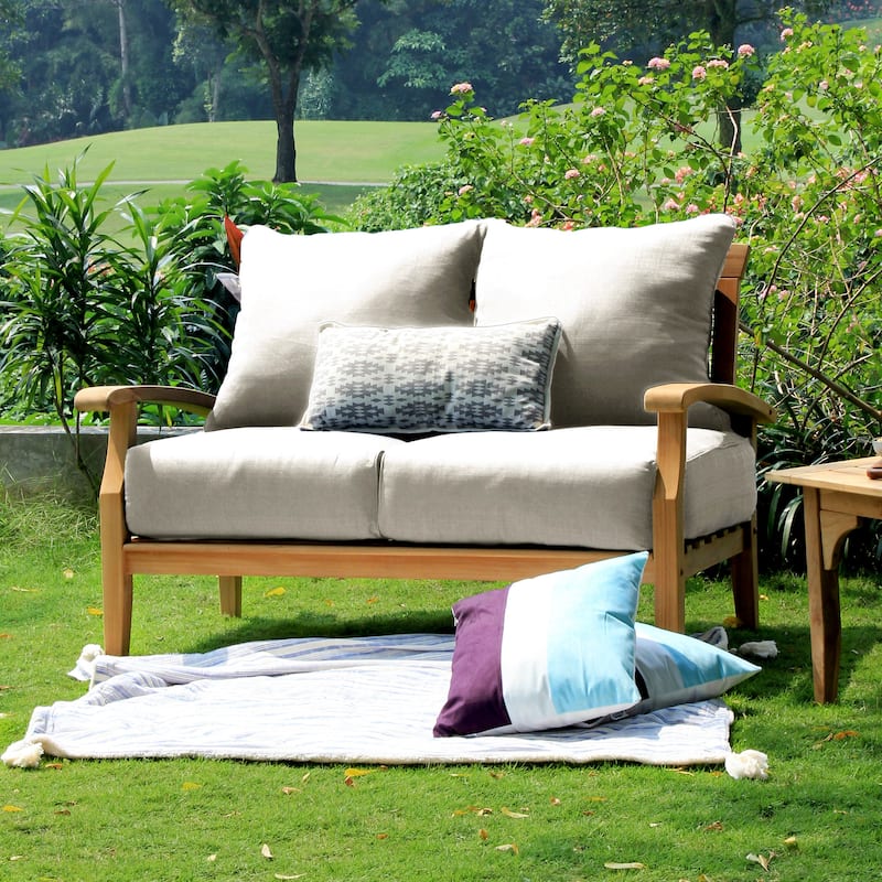 Cambridge Casual Caterina 4-piece Teak Patio Conversation Set