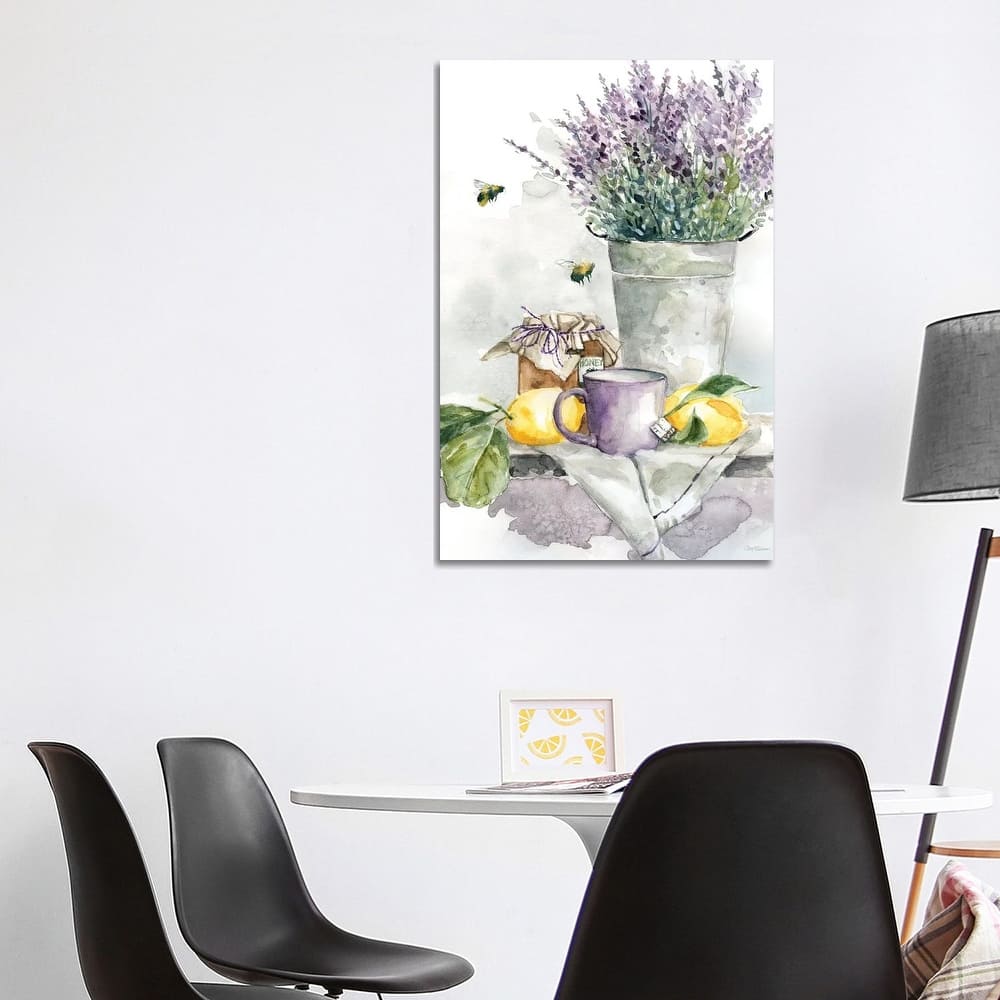 iCanvas "Lavender Lemon and Honey Tea" by Carol Robinson Canvas Print