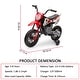 preview thumbnail 18 of 26, 12V Kids Electric Motorcycle with Traning Wheels
