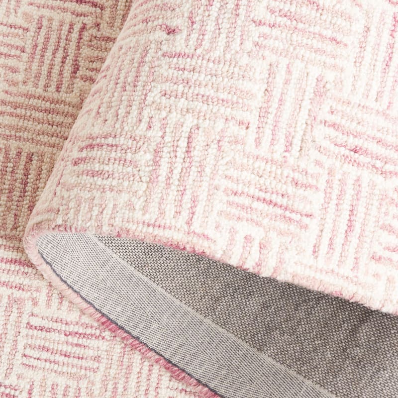 SAFAVIEH Handmade Micro-Loop Courteney Transitional Wool Rug