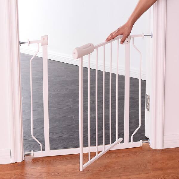 Shop Costway Baby Safety Gate Door Walk Through Child Toddler Pet