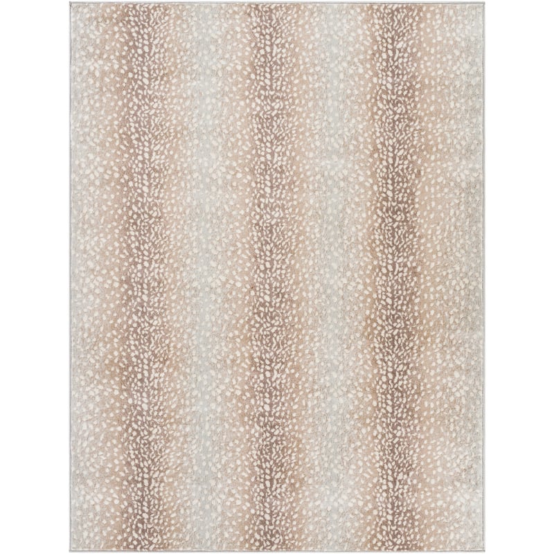 Livabliss Ellesia Antelope Stripe Area Rug - 2' 7" x 10' - Lt Grey/Tan - Runner