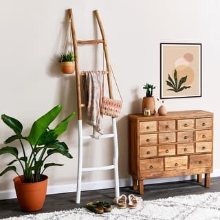 tobacco lath ladders Farmhouse Primative Small Decorative Tobacco Lath Ladder - Bed Bath &  Beyond