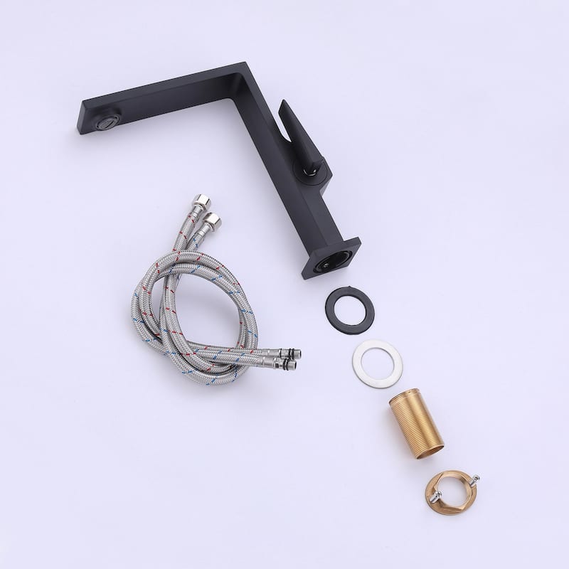 Single Hole Brushed Gold Bathroom Faucets