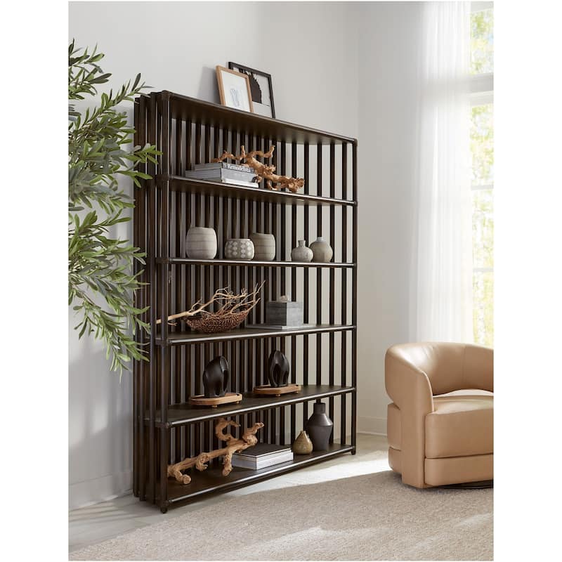 Hooker Furniture 6950-10446 Retreat 66" Wide 4 Shelf Wood Bookcase