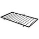 preview thumbnail 6 of 10, Black Twin Size Metal House-Shaped Platform Bed with Trundle and Roof