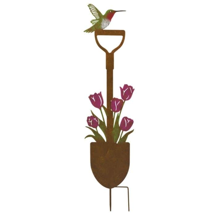 Rustic Shovel Stake - Tulip