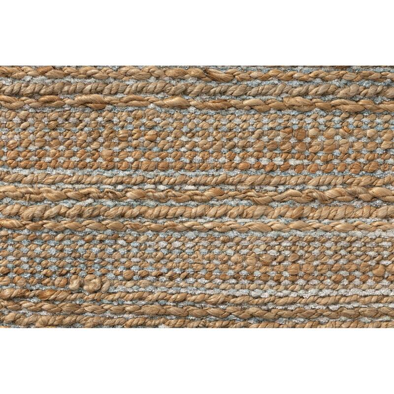 Sevita Neveah Farmhouse Jute and Chenille Indoor Area Rug