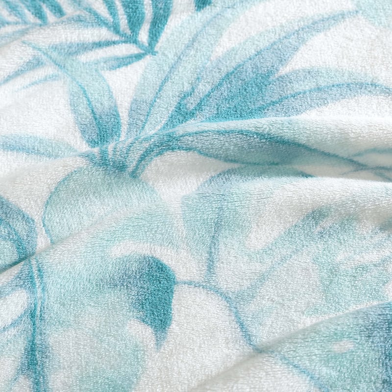 Tommy Bahama Printed Ultra Soft Plush Fleece Throw Blanket