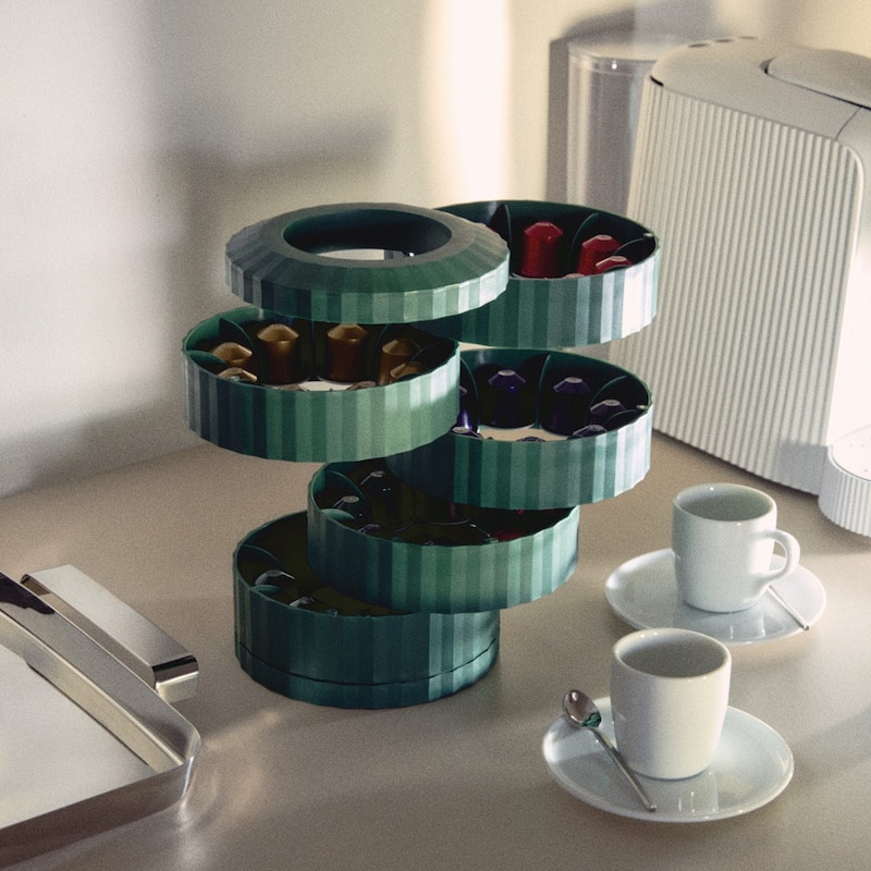 Alessi Plisse Nespresso Capsule Holder