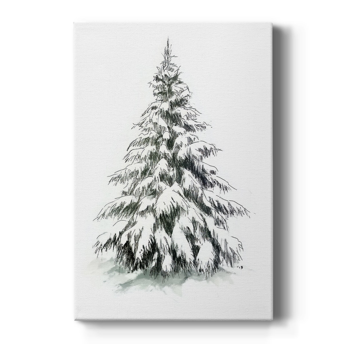 Christmas Holiday Art - Gallery Wrapped Canvas VII