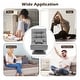 preview thumbnail 8 of 28, Costway 360° Swivel Floor Chair 5-Level Adjustable Lazy Chair w/ - See Details