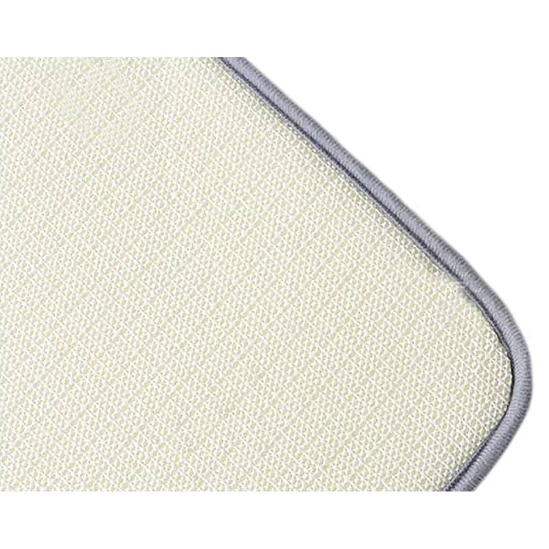 3 Piece Grey Ultra Soft Thick Memory Foam Non-Slip Absorbent Bathroom Bath Mat Set