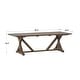 preview thumbnail 5 of 13, Paloma Antique Oak or Brown Reclaimed Wood Dining Table by iNSPIRE Q Artisan