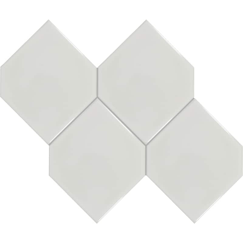Daltile Retrospace Remix 6" x 6" Glazed Ceramic Hexagon Wall Tile (22 PC per Carton) (4.90 SQFT per Carton)