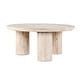 preview thumbnail 3 of 12, Beau Round Coffee Table by Kosas Home