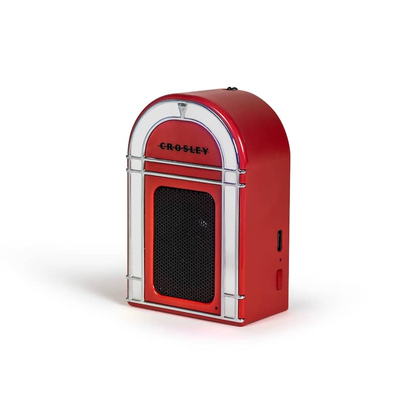 Crosley Mini Jukebox Portable Bluetooth Speaker In Aqua Blue