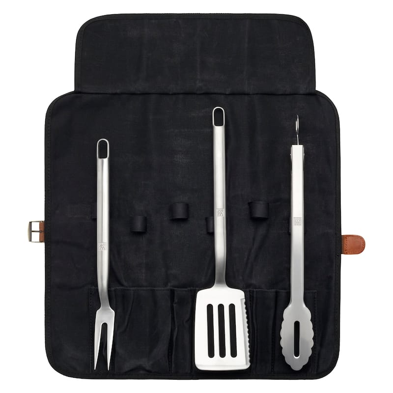 ZWILLING BBQ+ 4-pc Grill Tool Set - Black