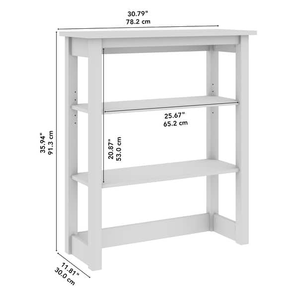 Mayfield Tall Hutch Organizer by Bush Furniture - Bed Bath & Beyond ...