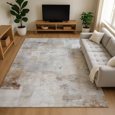 Premium Washable Super Soft Modern Glam Mayfield Rug