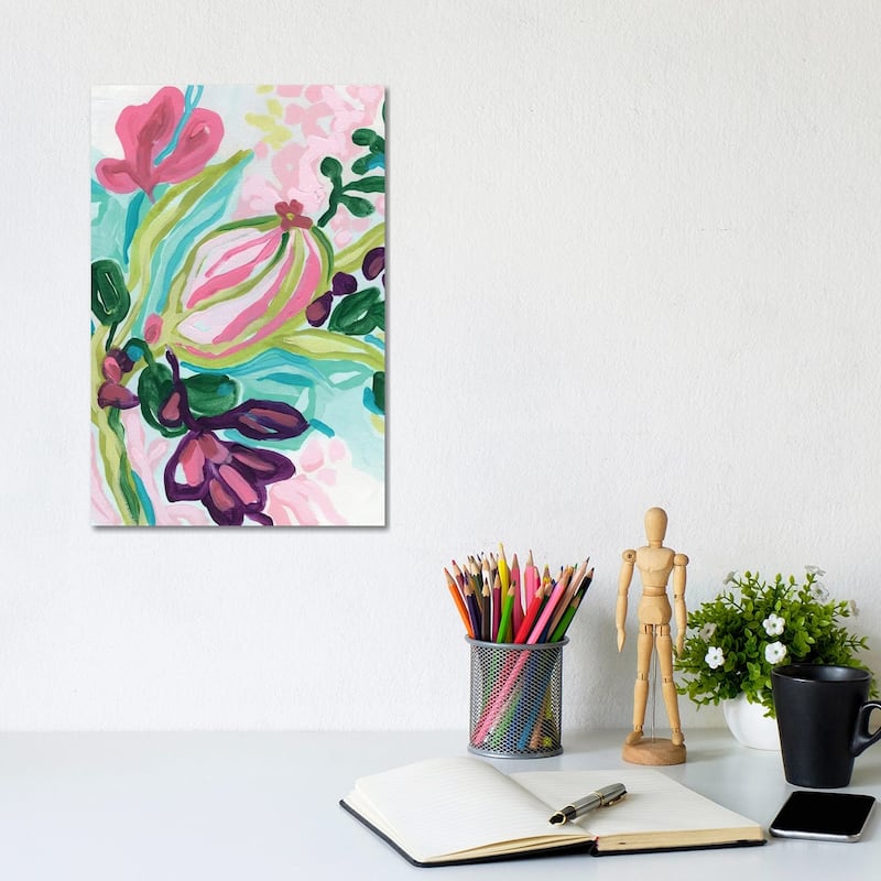iCanvas "Tropic Expression II" by June Erica Vess Canvas Print - 12x8x0.75