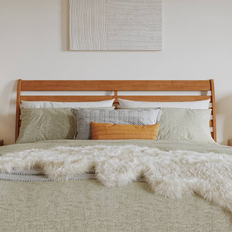 Savannah Solid Wood Headboard with Attachable Charger
