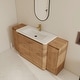 preview thumbnail 45 of 87, BNK 36"/40"/48"/52"/60"/64"/84"/92" Bathroom Vanity With Sink, Freestanding Bathroom Vanity with Doors and Adjustable Shelf