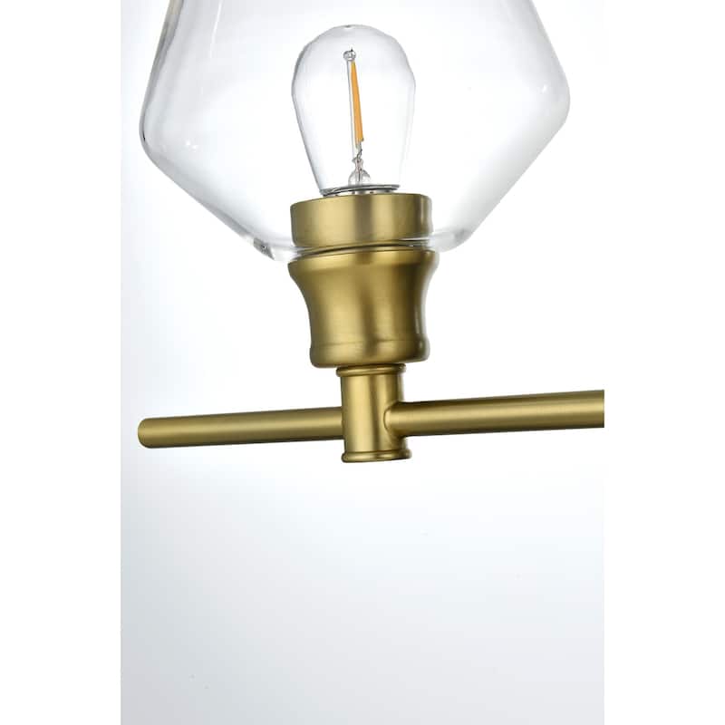 Elegant Lighting Gene 4 Light 38" Wide Bathroom Vanity Light with