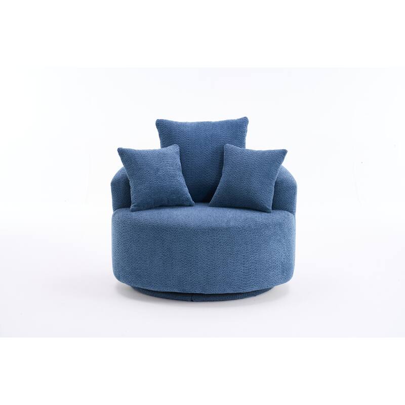 Single Seat Full Sponge Compression Swivel Chair Single Sofa