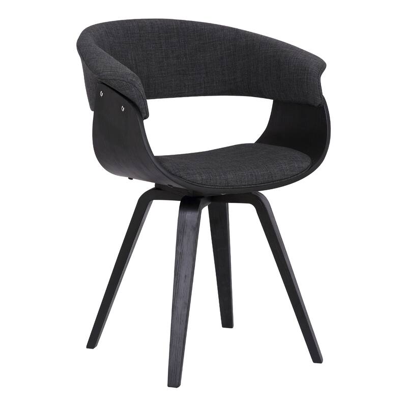 Carson Carrington Vamdrup Mid-Century Dining Chair with Bentwood Legs