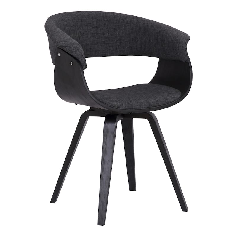 Carson Carrington Vamdrup Mid-Century Dining Chair with Bentwood Legs
