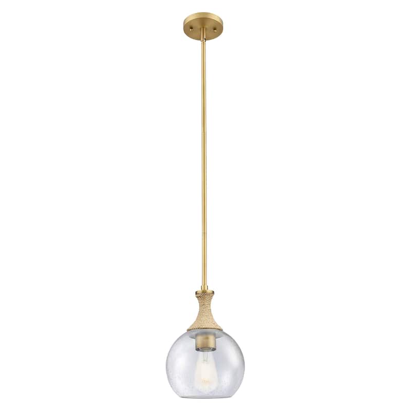 Innovations Lighting 415-1SR-G124-8 Astor 8" Wide Mini Pendant with