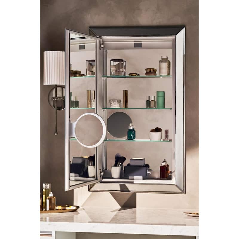 Robern D2C2441D4MFSP Murray Hill 24" x 40-3/4" Framed Single Door